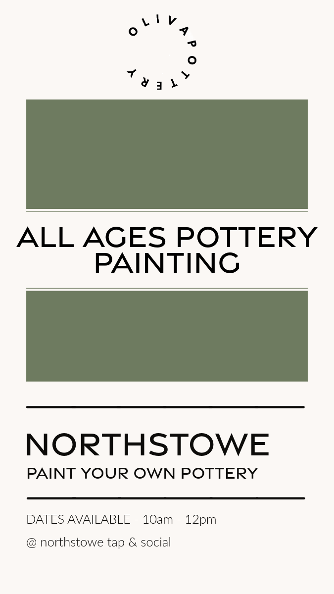 All Ages Pottery Painting - Northstowe