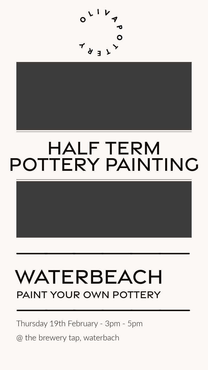 Half Term Pottery Painting - Waterbeach