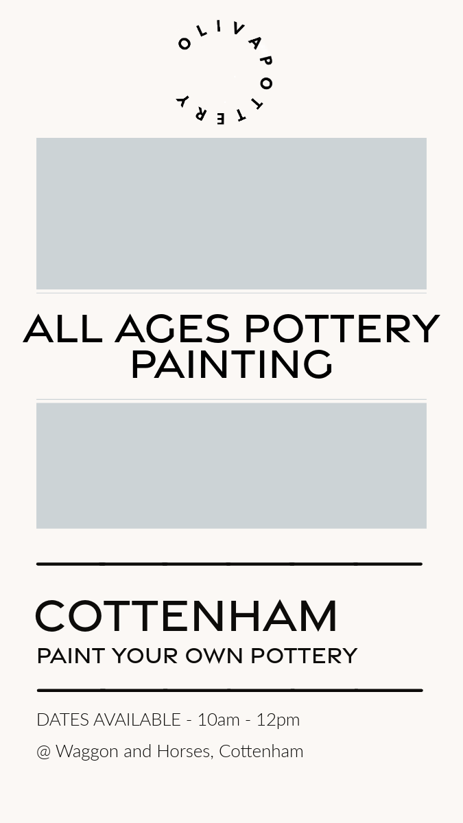 Half Term Pottery Painting - Cottenham