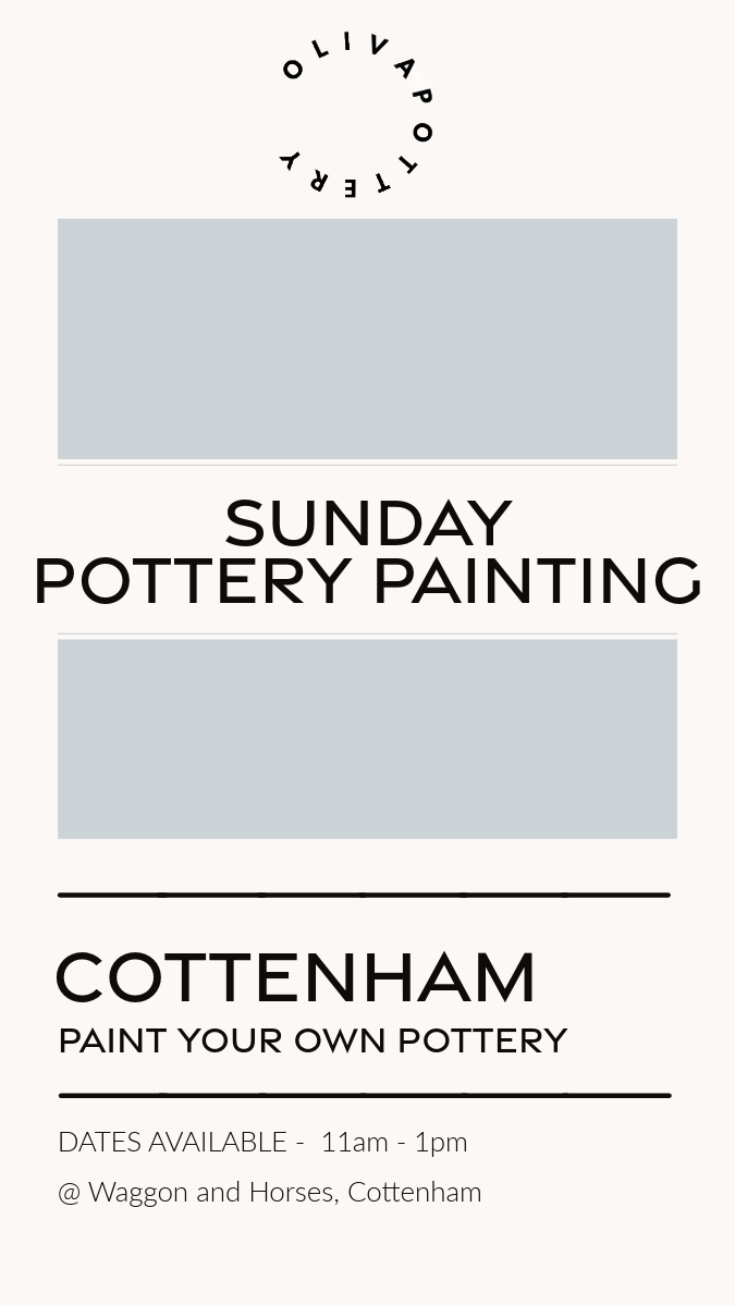 Sunday Pottery Painting - Cottenham