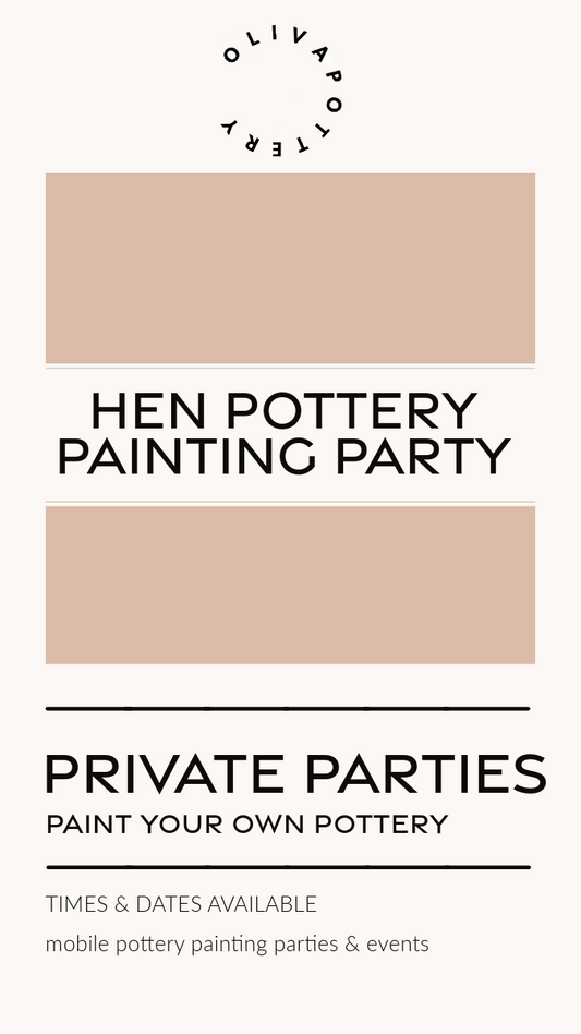 HEN Pottery Painting Parties