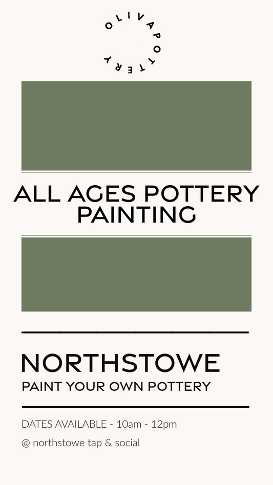 All Ages Pottery Painting - Northstowe