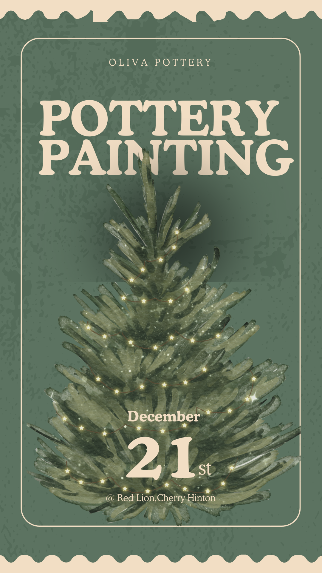 X-mas Pottery Painting - Cherry Hinton