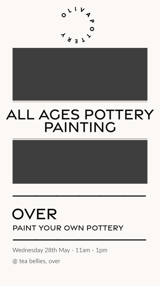 All Ages Pottery Painting - Over