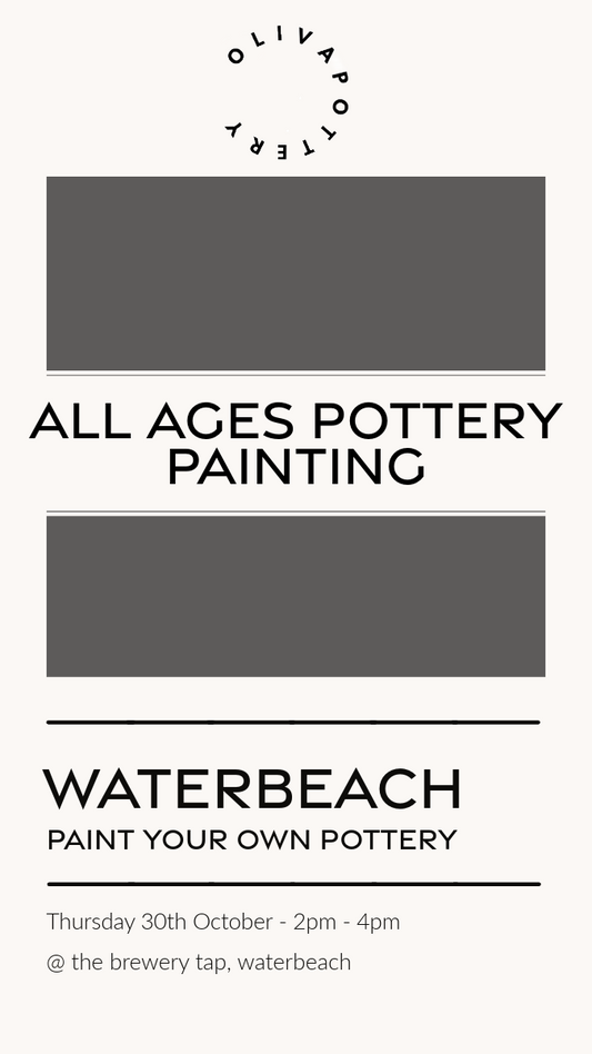 All Ages Pottery Painting - Waterbeach