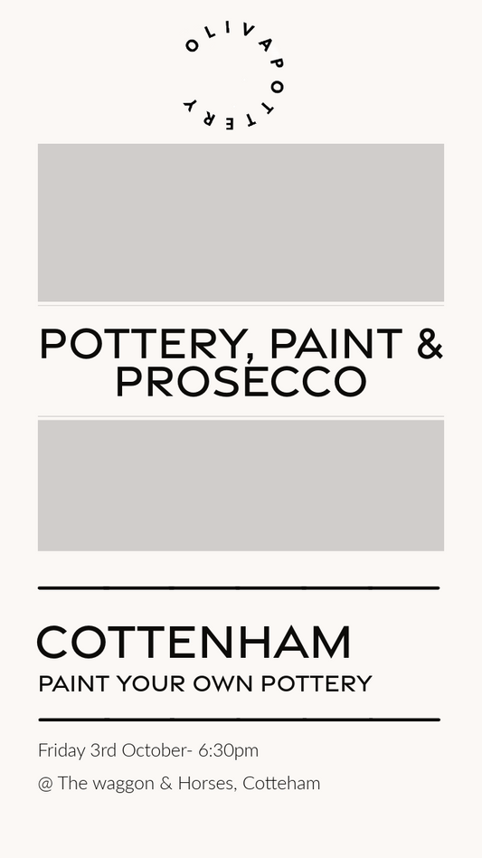 Pottery, Paint & Prosecco - Cottenham