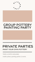 Adult & Group Pottery Painting Events