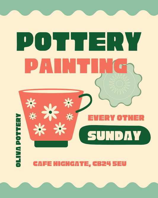 Sunday Pottery Painting Session